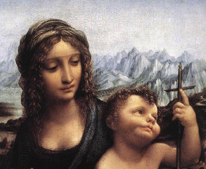 LEONARDO da Vinci Madonna with the Yarnwinder